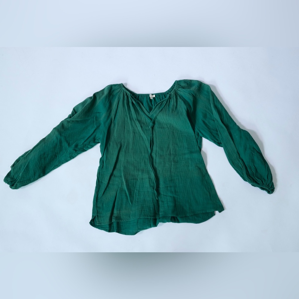 JODIFL Forest Green Blouse